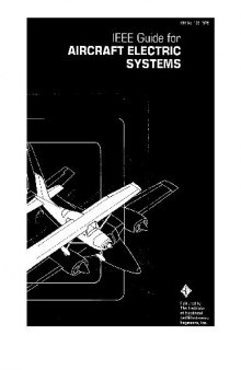 IEEE Guide for Aircraft Electric Systems