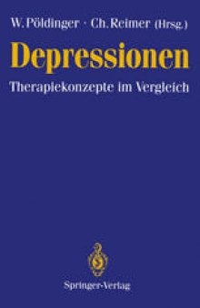 Depressionen: Therapiekonzepte im Vergleich