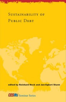 Sustainability of Public Debt (CESifo Seminar Series)
