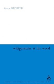 Wittgenstein At His Word