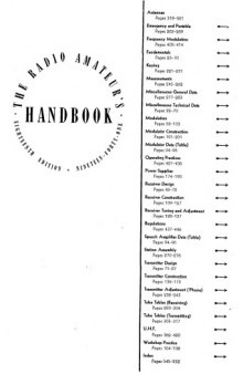 The Radio Amateur’s Handbook