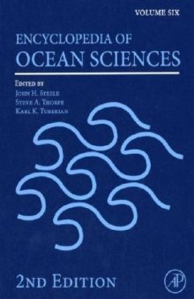 Encyclopedia of Ocean Sciences, Second Edition, Volume 2: D-F