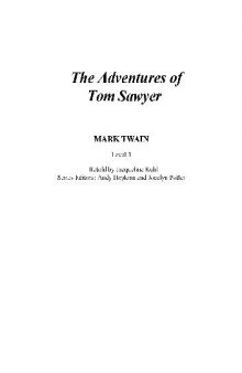 Penguin Readers The Adventures Of Tom Sawyer Level 1