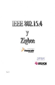 IEEE 802.15.4 y ZIGBEE