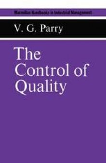 The Control of Quality