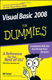 Visual Basic 2008 For Dummies