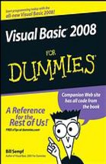 Visual Basic 2008 for dummies