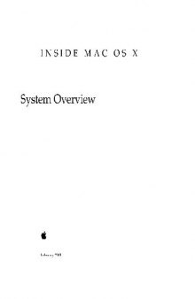 X: Inside Mac OS X System Overview