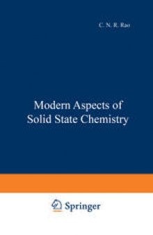 Modern Aspects of Solid State Chemistry