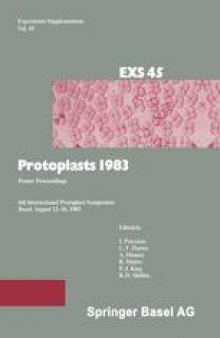 Protoplasts 1983: Poster Proceedings