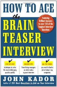 How to Ace the Brainteaser Interview