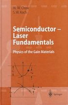 Semiconductor-laser fundamentals : physics of the gain materials
