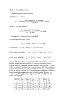 Solutions- Fundamentals of physics, 8th edition