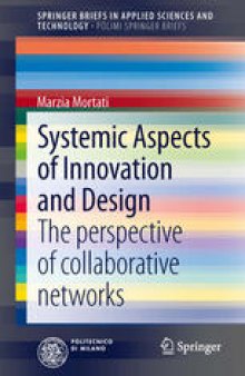 Systemic Aspects of Innovation and Design: The perspective of collaborative networks