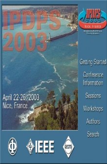 International Parallel and Distributed Processing Symposium, Ipdps 2003: Proceedings : April 22-26, 2003, Nice, France