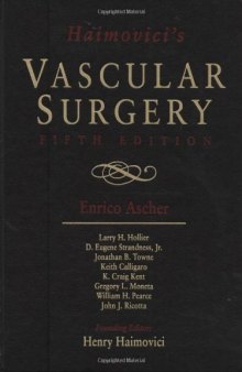 Haimovici's Vascular Surgery