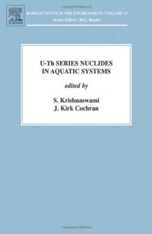 U-Th Series Nuclides in Aquatic Systems, Volume 13