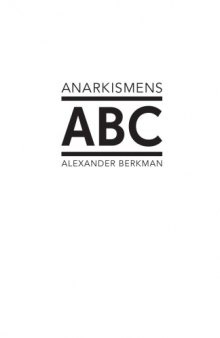 Anarkismens ABC  
