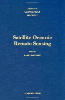 Satellite Oceanic Remote Sensing