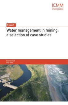 Water management in mining : a selection of case studies