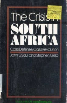 The Crisis in South Africa  