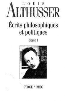 Écrits philosophiques et politiques