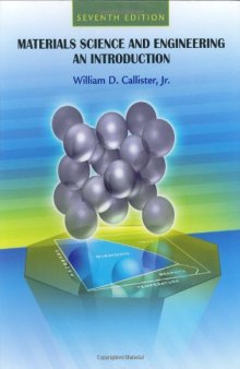 Materials science and engineering: An introduction