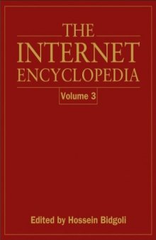 The internet encyclopedia (Volume 3)