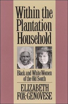 Within the Plantation Household: Black and White Women of the Old South (Gender and American Culture)