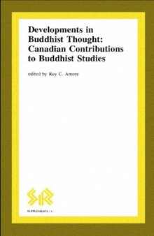 Developments in Buddhist Thought: Canadian Contributions