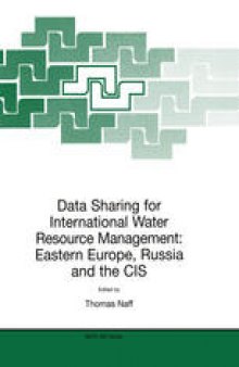 Data Sharing for International Water Resource Management: Eastern Europe, Russia and the CIS