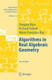 Algorithms in Real Algebraic Geometry, Second Edition (Algorithms and Computation in Mathematics)
