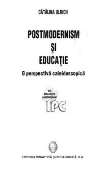 Postmodernism si educatie