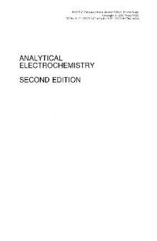 Analytical Electochemistry. Second Edition