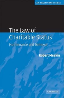 Law charitable status