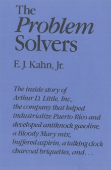 The problem solvers: a history of Arthur D. Little, Inc
