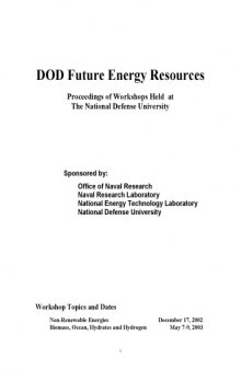 DOD Future Energy Resources 