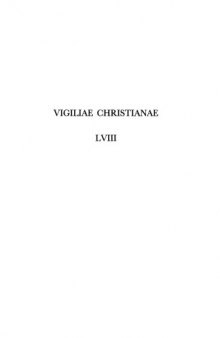 [Journal] Vigiliae Christianae: A Review of Early Christian Life and Language. Vol. 58