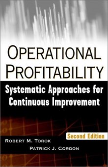 Operational Profitability: Systematic Approaches for Continuous Improvement