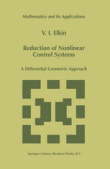 Reduction of Nonlinear Control Systems: A Differential Geometric Approach