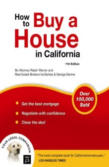 How to Buy a House in California, 11th edition