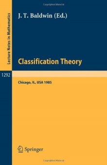 Classification Theory