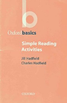 Oxford Basics Simple Reading Activities