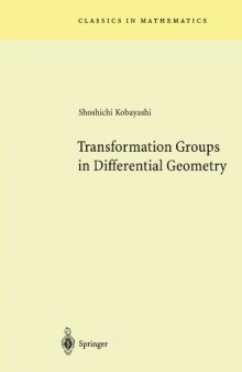 Transformation Groups in Differential Geometry (Classics in Mathematics)