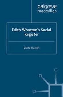 Edith Wharton’s Social Register