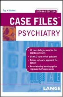Case Files Psychiatry, Second Edition (Lange Case Files)