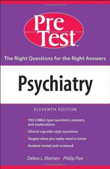 Psychiatry Pretest (Pretest Series) - 11th Edition