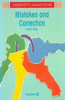 Mistakes and Correction (Longman Keys to Language Teaching)