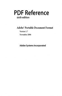 PDF Reference Version 1.7