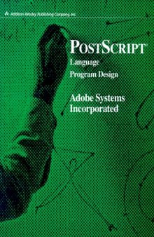 PostScript(R) Language Program Design